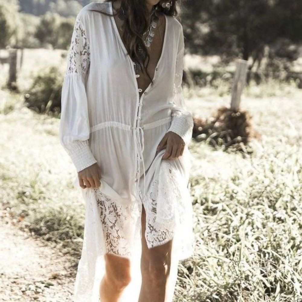 Skirt Long Dress Bikini Cover Up 001